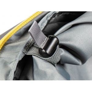 Sacoches cavali&egrave;res Hepco & Becker Kit complet Royster Speed pour support C-Bow - noir avec fermeture &eacute;clair jaune