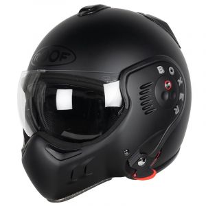 Casque ROOF BOXER V8 S - NOIR MAT + ECRAN DARK SMOKE