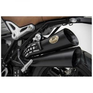 Silencieux Zard inox - embout inox noir