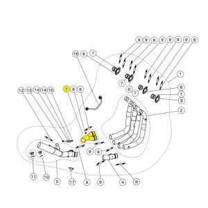 Collecteur Akrapovic Remplacement