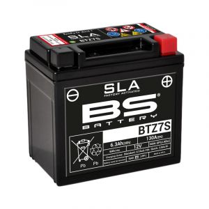 Batterie BS Battery SLA YTZ7S/BTZ7S ferme Type Acide Sans entretien/pr&ecirc;te &agrave; l'emploi