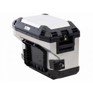 Valise Hepco & Becker Xplorer 37 droit pour support cutout - argent