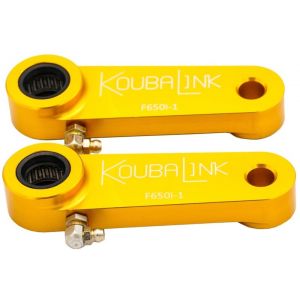 Biellette de suspension Koubalink Kit de rabaissement de selle (25.4 mm) or