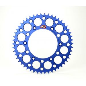 Couronne Renthal aluminium Ultra - Light anti - boue anodis&eacute; dur HA - 520