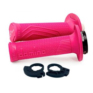 Poign&eacute;es de guidon Domino Lock bague monoc&acirc;ble