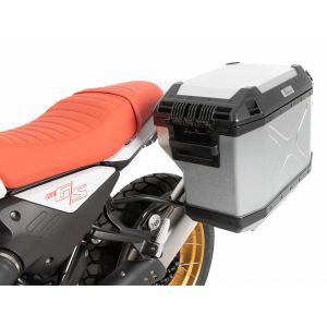 Valise Hepco & Becker Kit complet avec support - noir/argent