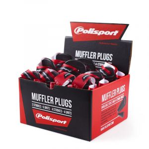 Bouchon d'échappement Polisport Kit - 4 pièces 2T / 6 pièces 4T