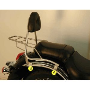 Porte Bagage Hepco & Becker avec sissybar - noir