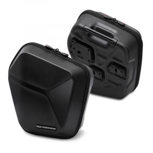 Valise SW-MOTECH KIT COMPLET URBAN ABS Noir (2x16.5 litres)
