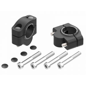 Rehausseur de guidon Hepco & Becker 20 mm - noir