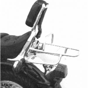 Support top case Hepco & Becker tubulaire - chrome