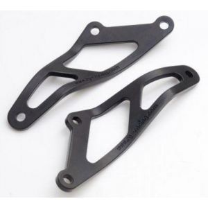 Kit suppression repose pieds R&G Racing Patte de fixation de silencieux pour ZX10R 08-09