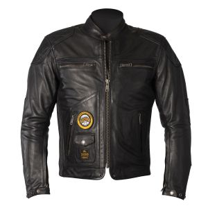 Blouson Moto Helstons TRACKER CUIR RAG
