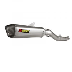 Silencieux Akrapovic titane embout carbone