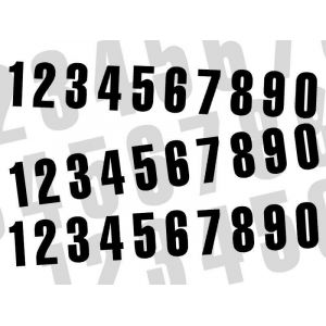 Kit d&eacute;co Blackbird Num&eacute;ro 5 l&egrave;ve-moto ART