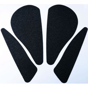 Grip de r&eacute;servoir R&G Racing Kit 4 pi&egrave;ces noir