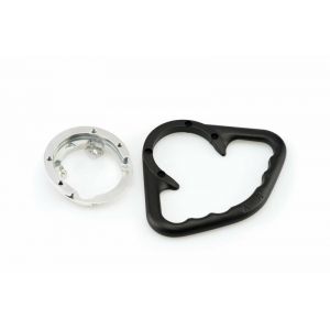 Poignées de maintien A-Sider réservoir Black Edition 4 vis noir