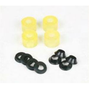 Entretoise de pontet Xtrig PHDS élastomère jaune médium M10/M12