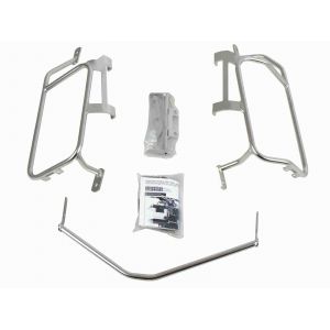 Support valises Hepco & Becker Cutout pour valises Xplorer 40/37 litres - Acier inoxydable