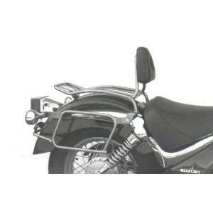 Porte Bagage Hepco & Becker Solorack avec dosseret - chrome