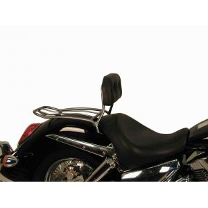 Porte Bagage Hepco & Becker Solorack avec dosseret - chrome