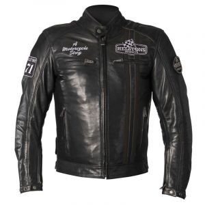 Blouson Moto Helstons INDY CUIR RAG