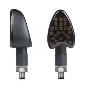 Clignotant Chaft Linger &agrave; led avec feux de stop (La paire)