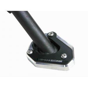 Extension de b&eacute;quille Hepco & Becker lat&eacute;rale - noir/argent