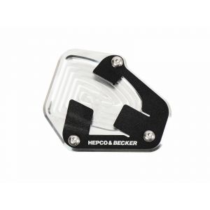 Extension de b&eacute;quille Hepco & Becker lat&eacute;rale - noir/argent