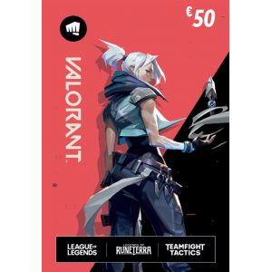 Code de téléchargement Carte Cadeau Riot Valorant 50€