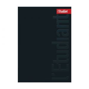 Agenda scolaire journalier 1 jour par page L'Etudiant Humour Année 2025-2026 12 x 17 cm Noir