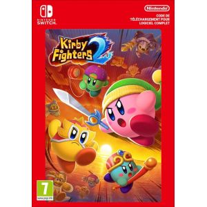 Code de téléchargement Kirby Fighters 2 pour logiciel complet Nintendo Switch