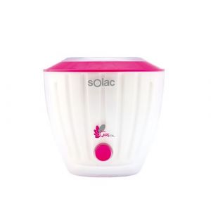Cuve cire dépilatoire Solac DC7501 Blanc et Rose