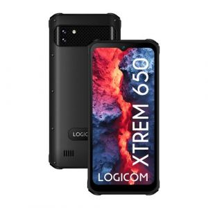 Smartphone Logicom Xtrem 650 6,51" Double nano SIM 128 Go Noir