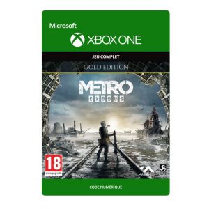 Code de t&eacute;l&eacute;chargement Metro Exodus Edition Gold Xbox One