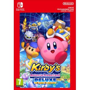 Code de téléchargement Kirby's Return to Dream Land Deluxe Nintendo Switch