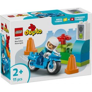 LEGO® DUPLO® Town 10471 La moto de police bleue