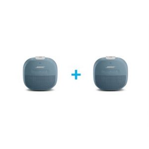 Enceintes sans fil Bluetooth Bose SoundLink Micro Bleu vendues par paire