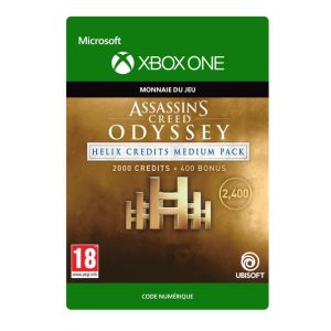 Code de téléchargement Assassin's Creed Odyssey: Pack Moyen de Crédits Helix Xbox One