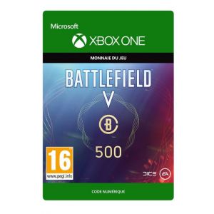 Code de téléchargement Battlefield V Monnaie de Battlefield 500 Xbox One