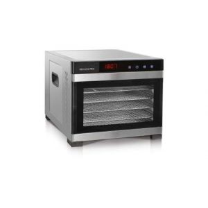 Déshydrateur d'aliments Kitchen Chef Secco 6 Pro 600 W Argent