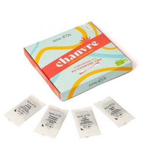 Coffret 32 infusettes bio chanvre CBD Terre d'Oc 61187790