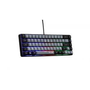 Clavier gaming filaire Azerty The G-Lab Keyz Hydrogen GRB Gris et Noir