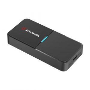Boîtier d'acquisition Avermedia Live Streamer Cap 4K pour Appareil photo et Caméra DSLR Noir