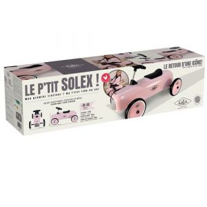 Trotteur Turbo Challenge Solex Rose m&eacute;tal