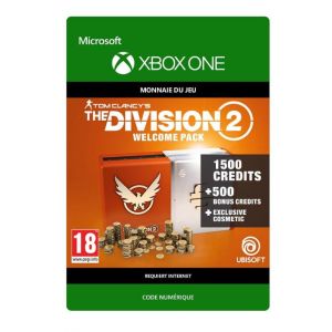 Code de t&eacute;l&eacute;chargement Tom Clancy's The Division 2: Welcome Pack Xbox One