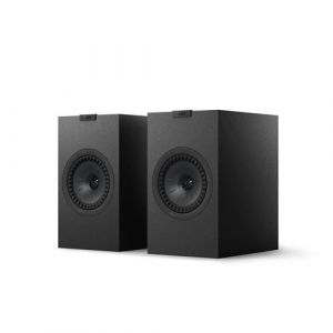 Enceintes bibliothèque KEF Q3 Meta Noir Satin vendues par paire
