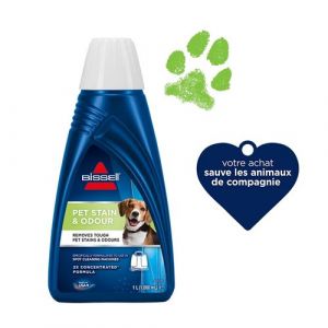 D&eacute;tergent Bissell Spot Clean Pet Stain and Odour B1085N 1L Bleu