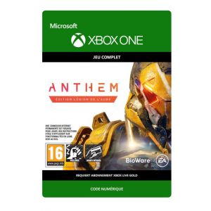 Code de téléchargement Anthem Édition Légion de l’Aube Xbox One