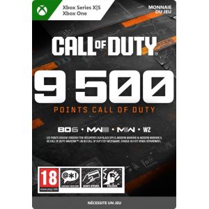 Code de téléchargement Call of Duty® Points - 9,500 1P